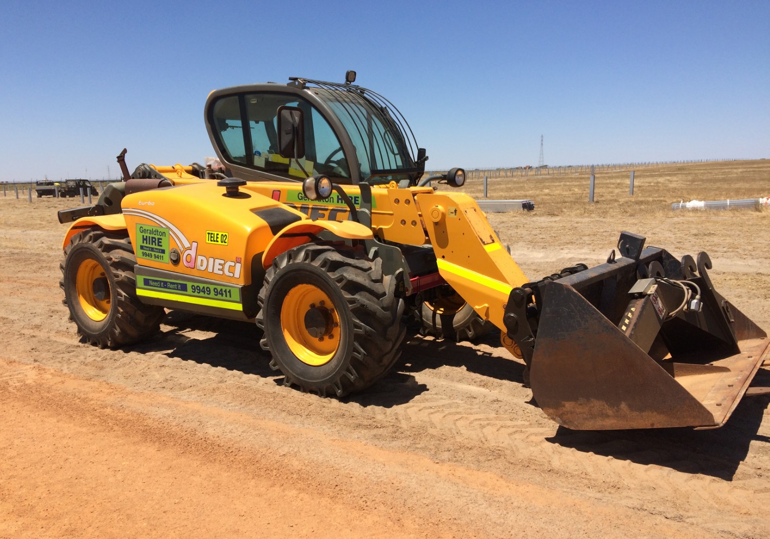 Geraldton Hire all terrain dozer